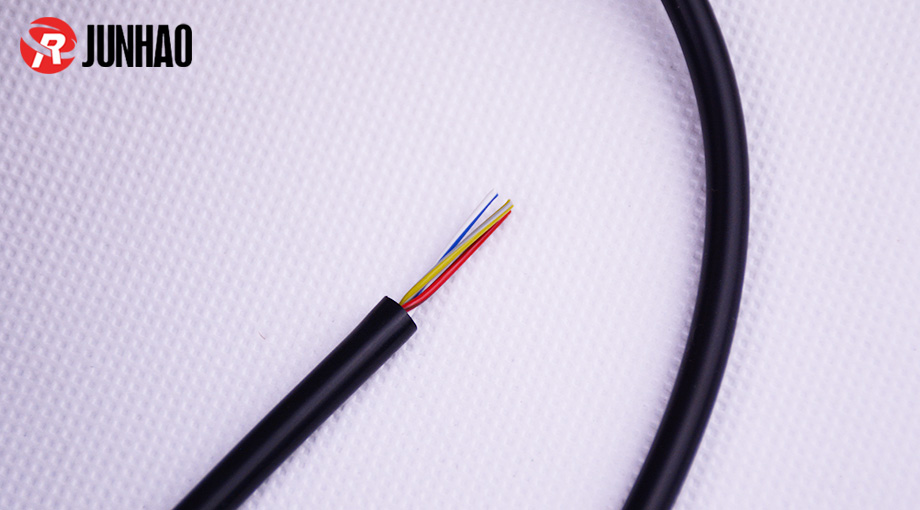 3 core power cord teflon insulated with silicone jacket