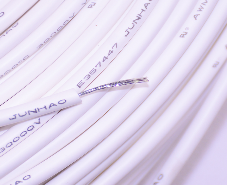 Supply 30KV 0.34mm2 with ul3239 22 AWG Wire Cable Silicone 3