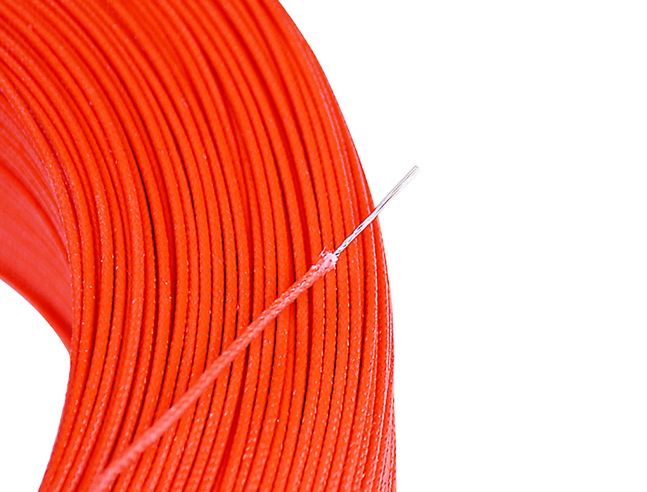 3122 24AWG silicone fiberglass wire 1.85mm