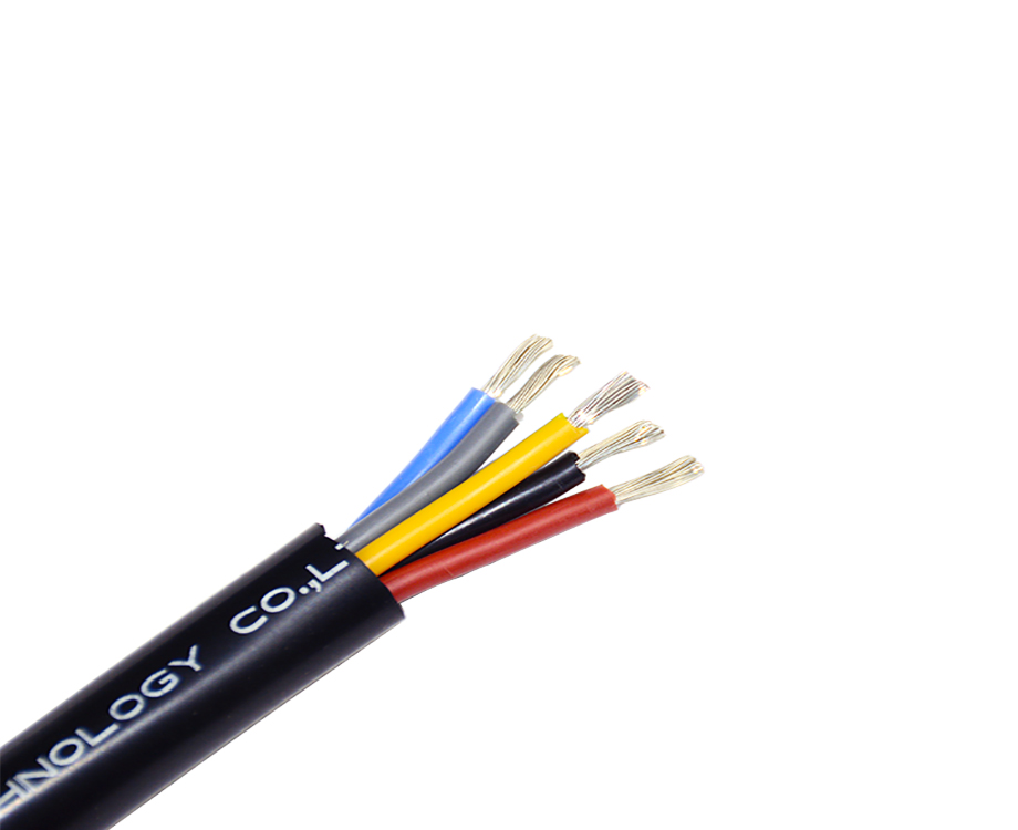 5 Core Silicone Rubber Insulated 2.5mm2 Cable Wire, 16mm Solar Cable  1